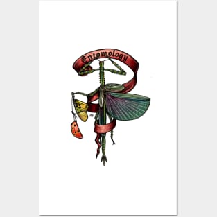 Entomology Nerd Banner Posters and Art